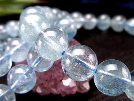 トパーズ ブレスレット ブルー 誕生石 黄玉