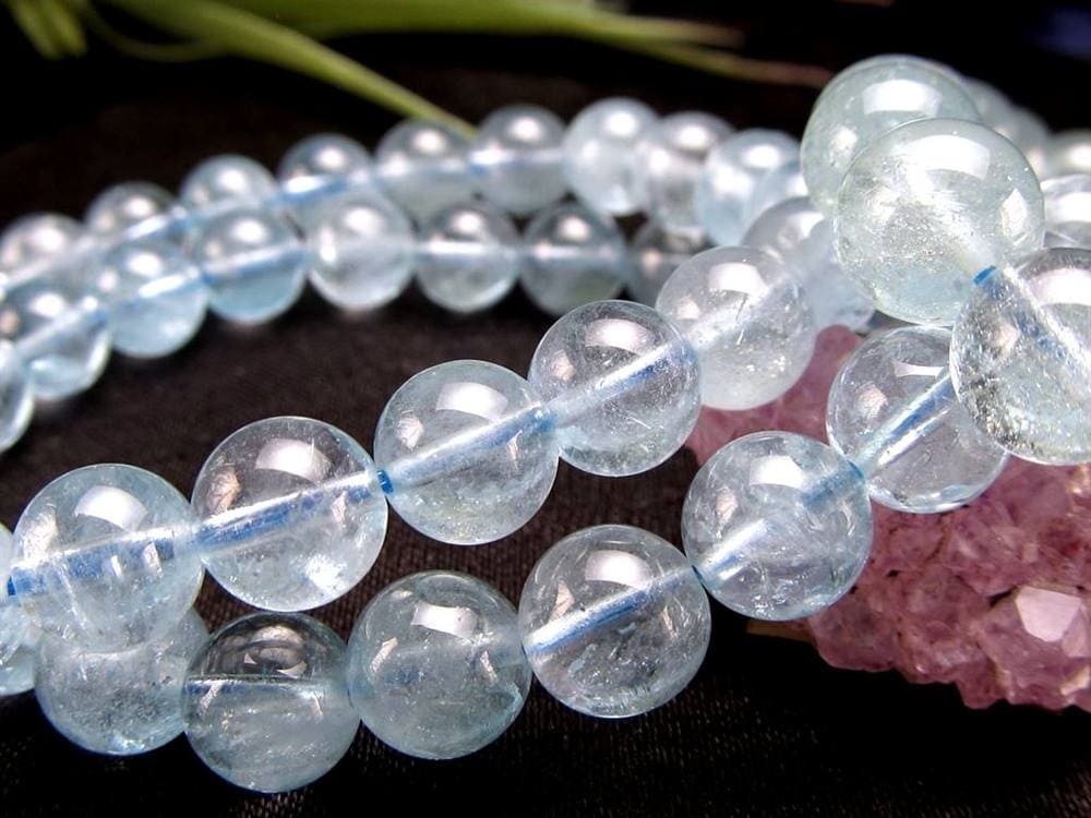 トパーズ ブレスレット ブルー 誕生石 黄玉