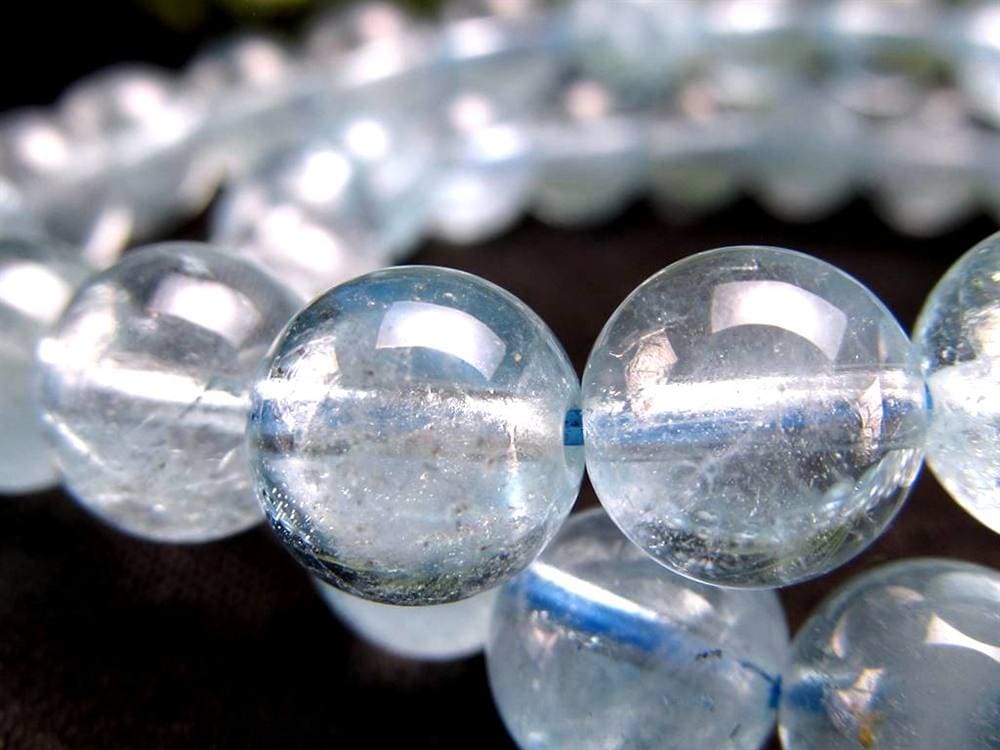 トパーズ ブレスレット ブルー 誕生石 黄玉