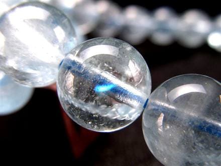 トパーズ ブレスレット ブルー 誕生石 黄玉