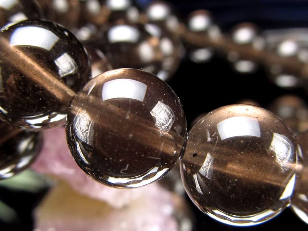 オブシディアン 黒曜石 ブレスレット サフォーダイト チンターマニストーン