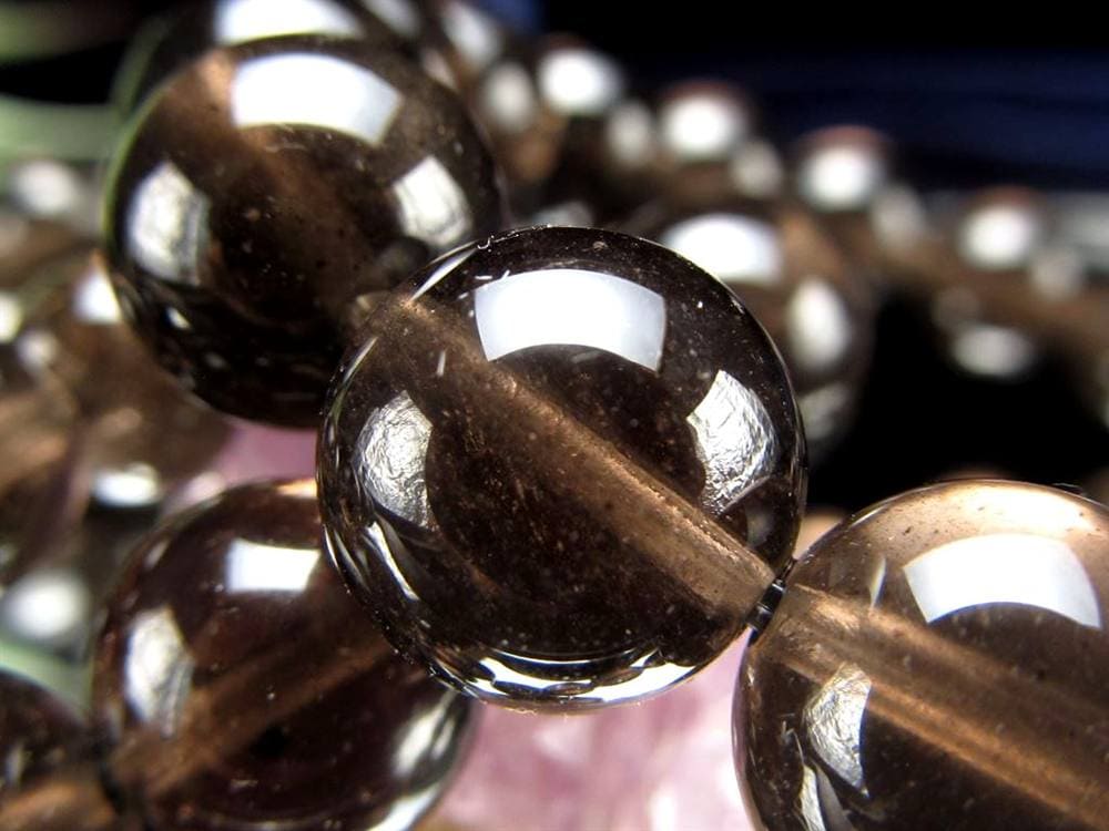 オブシディアン 黒曜石 ブレスレット サフォーダイト チンターマニストーン