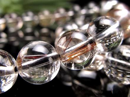 ガーデンルチルクォール 庭園針水晶 ルチルクォーツ ガーデンクォーツ ブレスレット