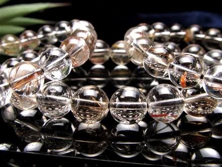 ガーデンルチルクォール 庭園針水晶 ルチルクォーツ ガーデンクォーツ ブレスレット