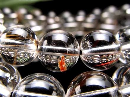 ガーデンルチルクォール 庭園針水晶 ルチルクォーツ ガーデンクォーツ ブレスレット