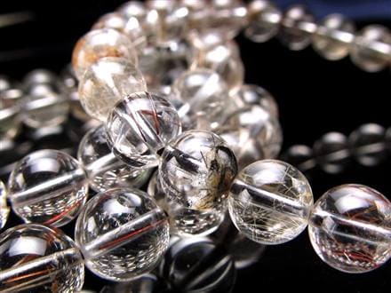 ガーデンルチルクォール 庭園針水晶 ルチルクォーツ ガーデンクォーツ ブレスレット