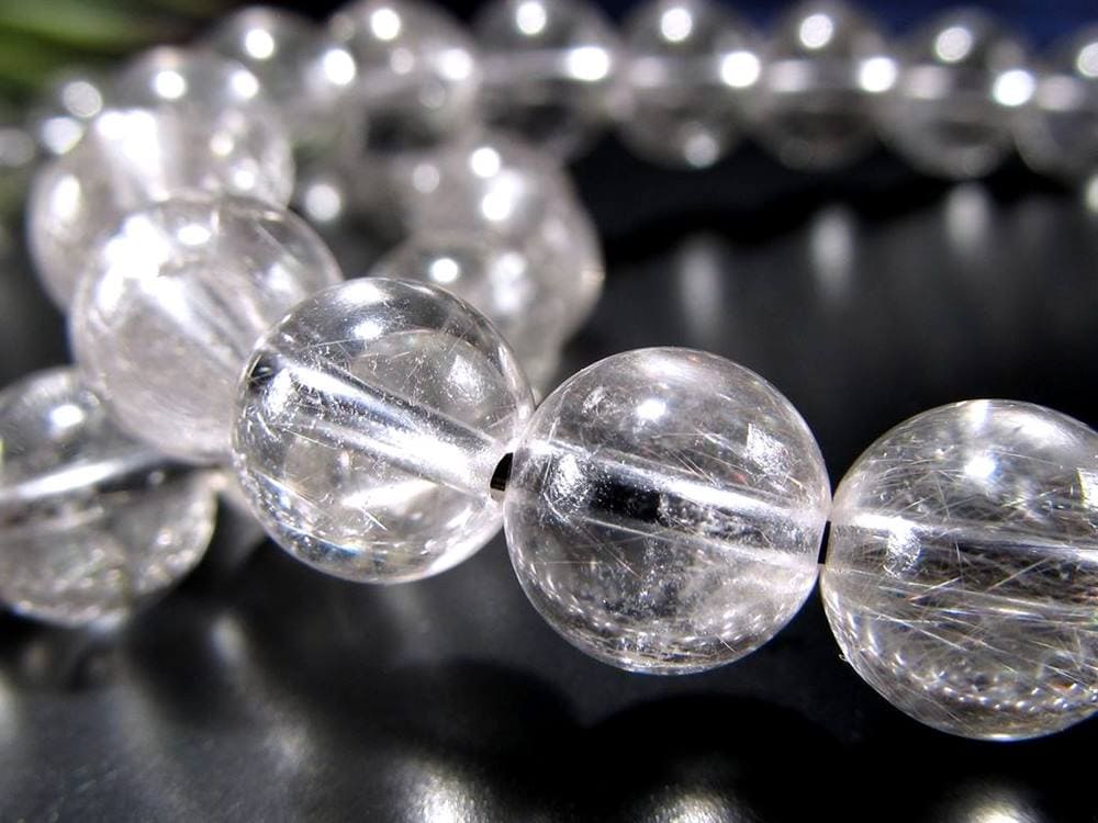 プラチナルチル ブレスレット プラチナルチルクォーツ ルチル 天然石