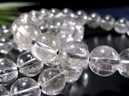 プラチナルチル ブレスレット プラチナルチルクォーツ ルチル 天然石