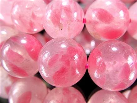 ロードナイトシリカ 薔薇輝石 ブレスレット ロードナイトインクォーツ ロードナイト