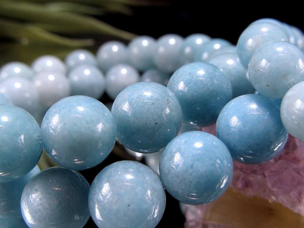 スコルザライト トロレアイト トロール石 ブレスレット ラズライト