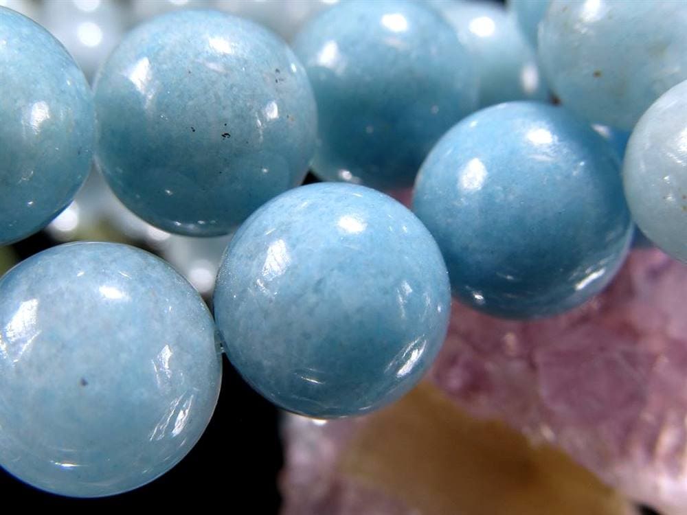 スコルザライト トロレアイト トロール石 ブレスレット ラズライト