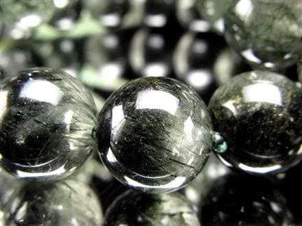 グリーンルチルクォーツ ブレスレット ルチル 天然石 パワーストーン