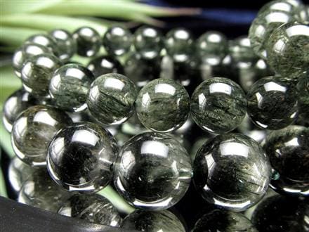 グリーンルチルクォーツ ブレスレット ルチル 天然石 パワーストーン