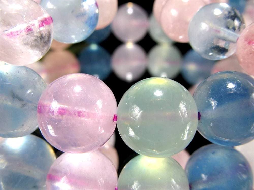 ベリル 緑柱石 ブレスレット MIX パステル