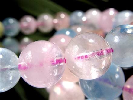 ベリル 緑柱石 ブレスレット MIX パステル