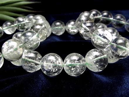 プラシオライト グリーンアメジスト ブレスレット 緑水晶 プラジオライト