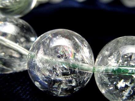 プラシオライト グリーンアメジスト ブレスレット 緑水晶 プラジオライト