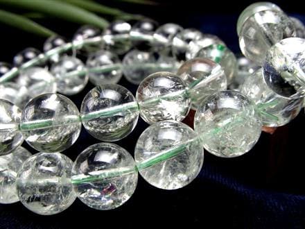 プラシオライト グリーンアメジスト ブレスレット 緑水晶 プラジオライト