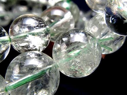 プラシオライト グリーンアメジスト ブレスレット 緑水晶 プラジオライト