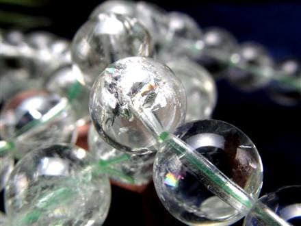 プラシオライト グリーンアメジスト ブレスレット 緑水晶 プラジオライト