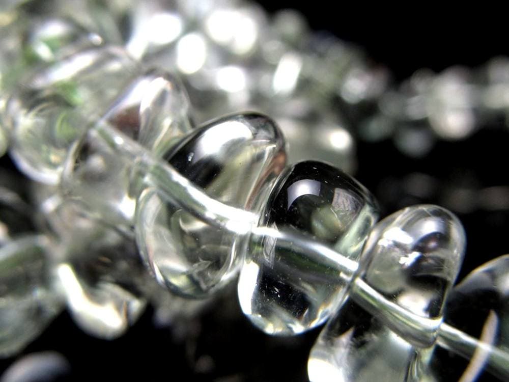 プラシオライト グリーンアメジスト ブレスレット 緑水晶 プラジオライト