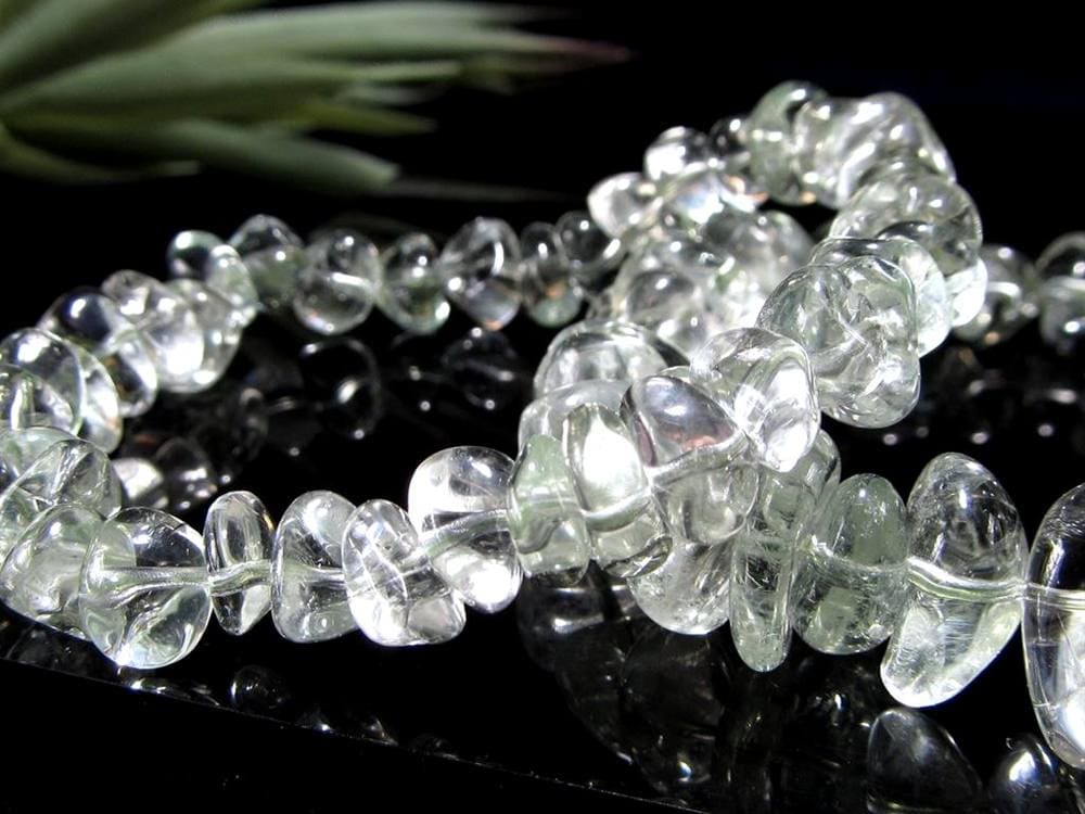 プラシオライト グリーンアメジスト ブレスレット 緑水晶 プラジオライト