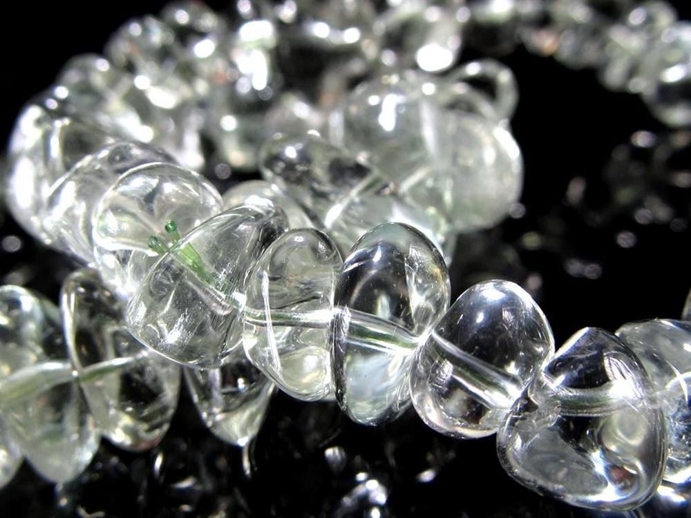 プラシオライト グリーンアメジスト ブレスレット 緑水晶 プラジオライト