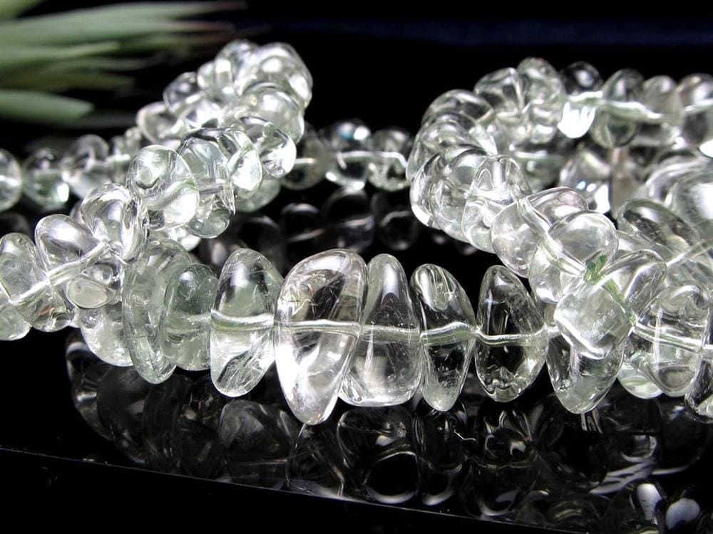 プラシオライト グリーンアメジスト ブレスレット 緑水晶 プラジオライト