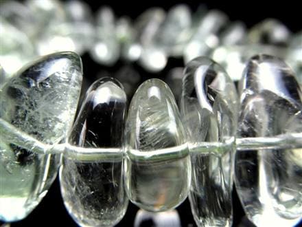 プラシオライト グリーンアメジスト ブレスレット 緑水晶 プラジオライト