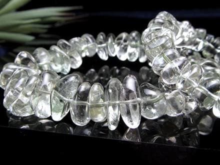 プラシオライト グリーンアメジスト ブレスレット 緑水晶 プラジオライト