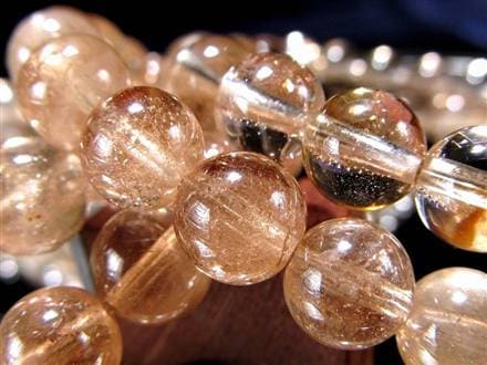 トパーズ ブレスレット シャンパンカラー 誕生石 シャンパントパーズ