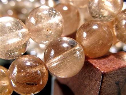 トパーズ ブレスレット シャンパンカラー 誕生石 シャンパントパーズ