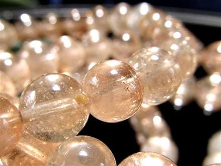 トパーズ ブレスレット シャンパンカラー 誕生石 シャンパントパーズ