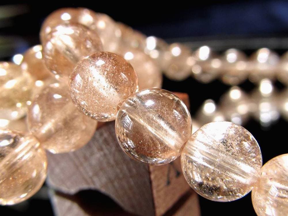 トパーズ ブレスレット シャンパンカラー 誕生石 シャンパントパーズ