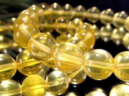 フローライト ブレスレット イエローフローライト 天然石 蛍石