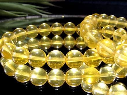 フローライト ブレスレット イエローフローライト 天然石 蛍石