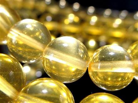 フローライト ブレスレット イエローフローライト 天然石 蛍石