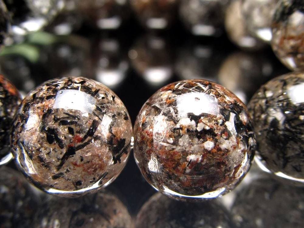 ガーデンルチルクォール 庭園針水晶 ルチルクォーツ ガーデンクォーツ ブレスレット