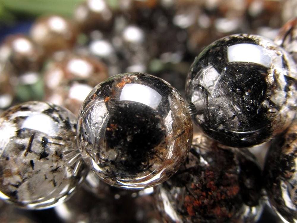 ガーデンルチルクォール 庭園針水晶 ルチルクォーツ ガーデンクォーツ ブレスレット