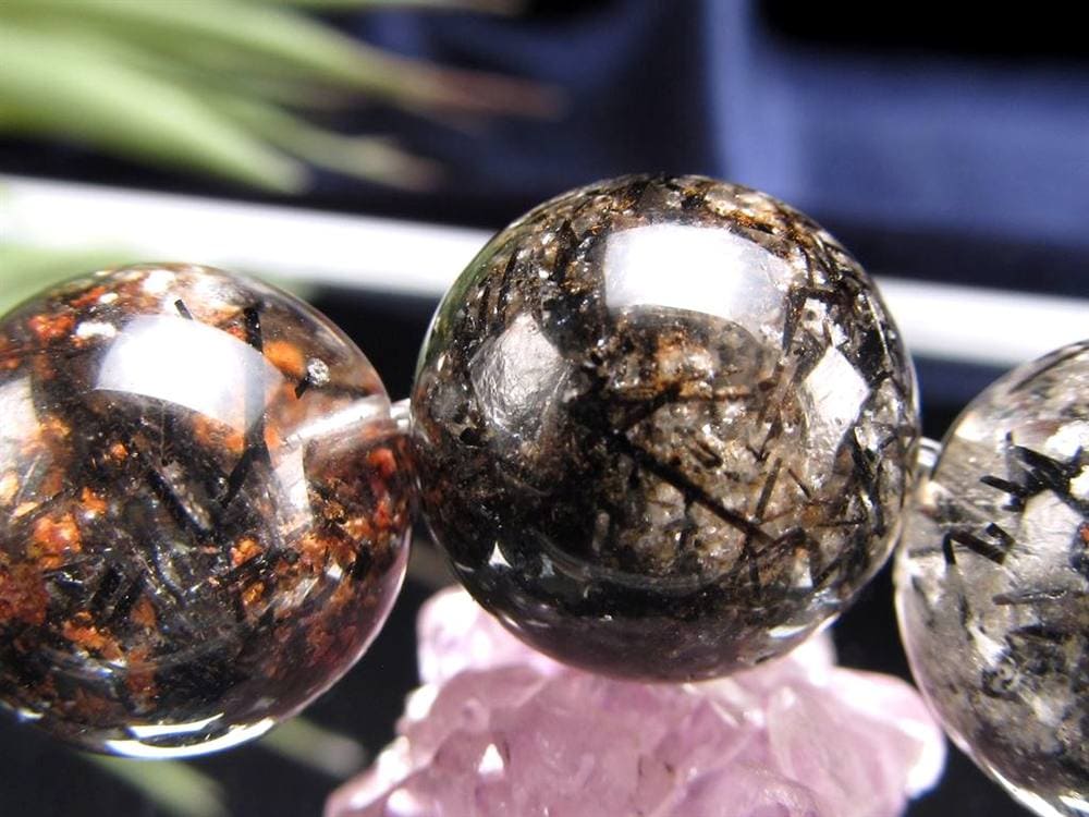 ガーデンルチルクォール 庭園針水晶 ルチルクォーツ ガーデンクォーツ ブレスレット