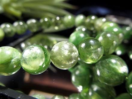 マイカ ブレスレット エメラルド 雲母 アグリゲート