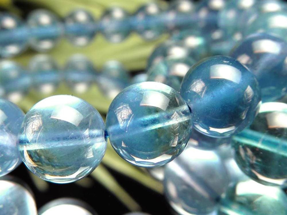 フローライト ブレスレット ブルーグリーンフローライト 天然石 蛍石