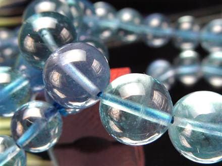 フローライト ブレスレット ブルーグリーンフローライト 天然石 蛍石