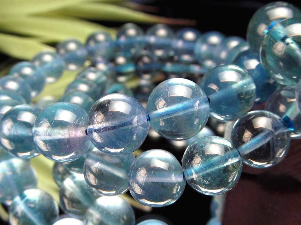 フローライト ブレスレット ブルーグリーンフローライト 天然石 蛍石