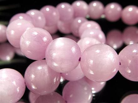 クンツァイト ブレスレット リチア輝石 キャッツアイ 天然石