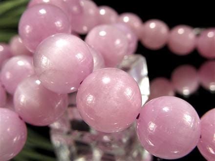 クンツァイト ブレスレット リチア輝石 キャッツアイ 天然石