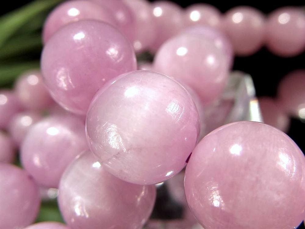 クンツァイト ブレスレット リチア輝石 キャッツアイ 天然石