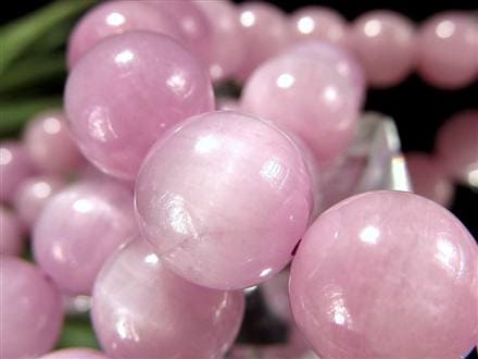 クンツァイト ブレスレット リチア輝石 キャッツアイ 天然石