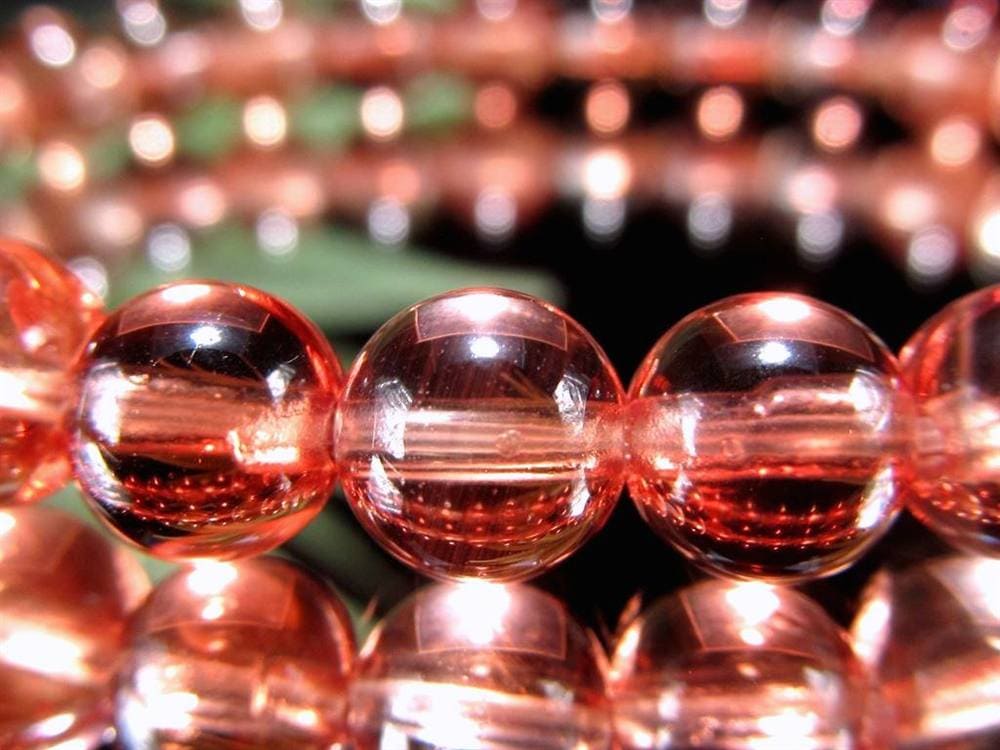 アンデシン ブレスレット レッド カラーチェンジ チベット産