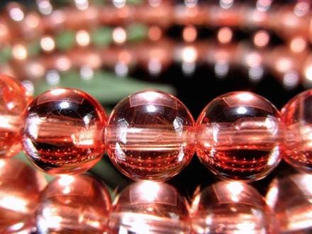 アンデシン ブレスレット レッド カラーチェンジ チベット産